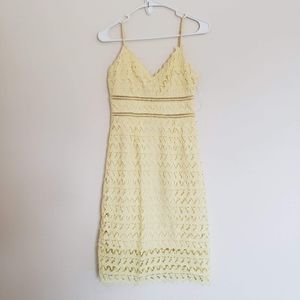 Charlotte Russe Yellow Dress